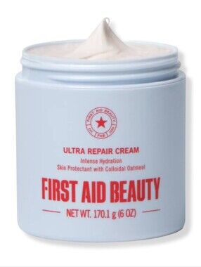 First Aid Beauty Ultra Repair Cream 6 oz Intense Hydration Moisturizer Sealed
